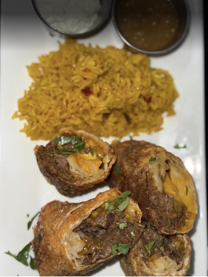 Jerk Eggrolls at Parlay on Main