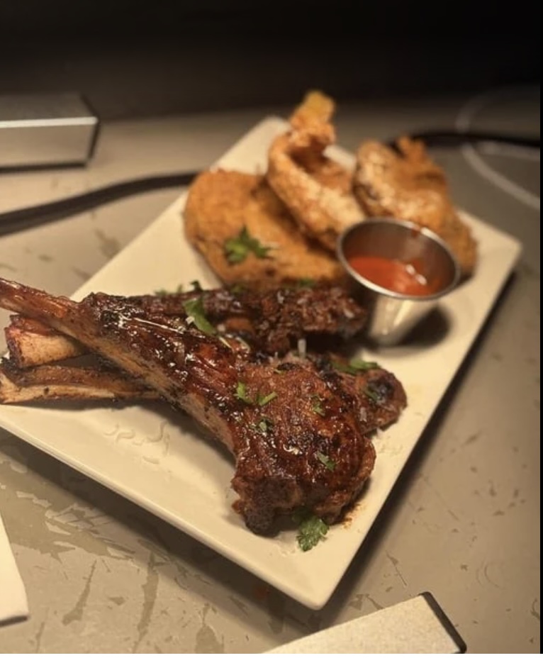 Lamb Chops & Shrimp at Parlay on Main